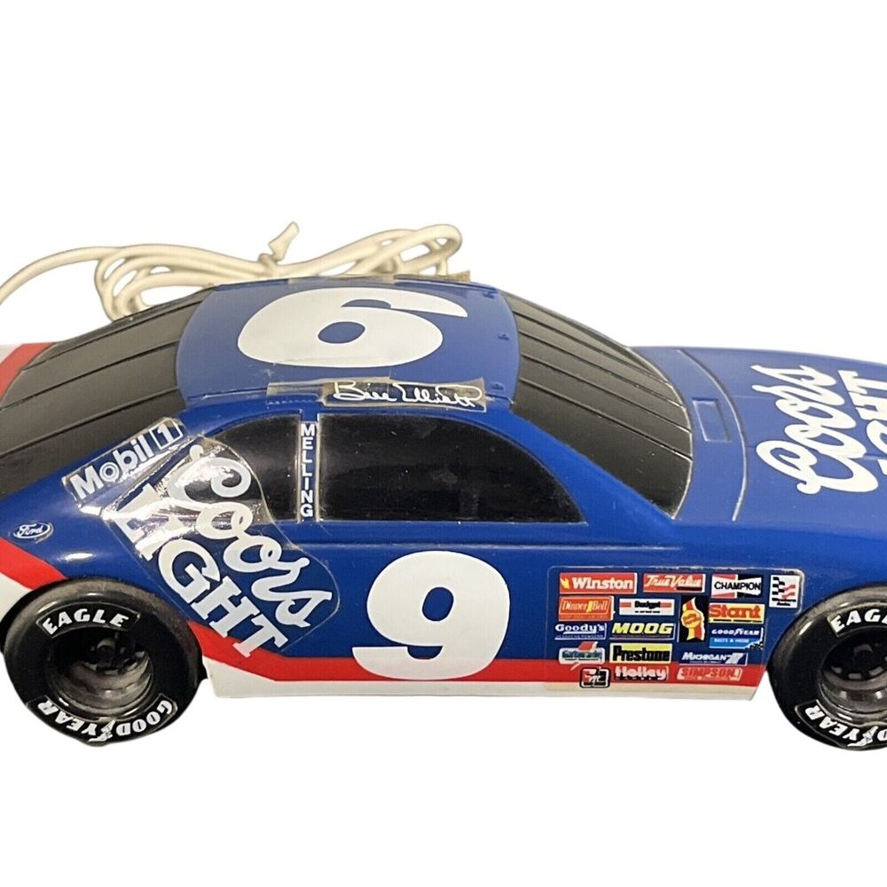Columbia Tel-Com #9 Bill Elliott - Coors Light" NASCAR Fone Push Button AS/IS UN